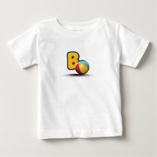 T-shirt Pour Bébé Lettre B