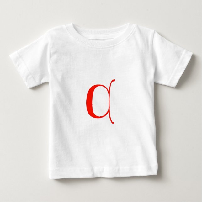 T-shirt Pour Bébé Lettre C Chemt (Devant)