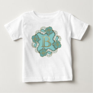 T-shirt Pour Bébé Lettre de l'alphabet initiale