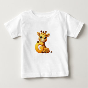 T-shirt Pour Bébé LETTRE GIRATE G CHEF Bébé
