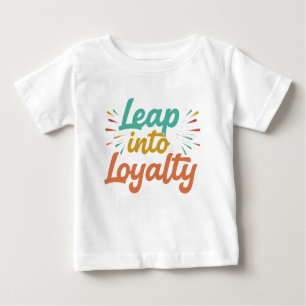 T-shirt Pour Bébé Levez-vous vers la loyauté