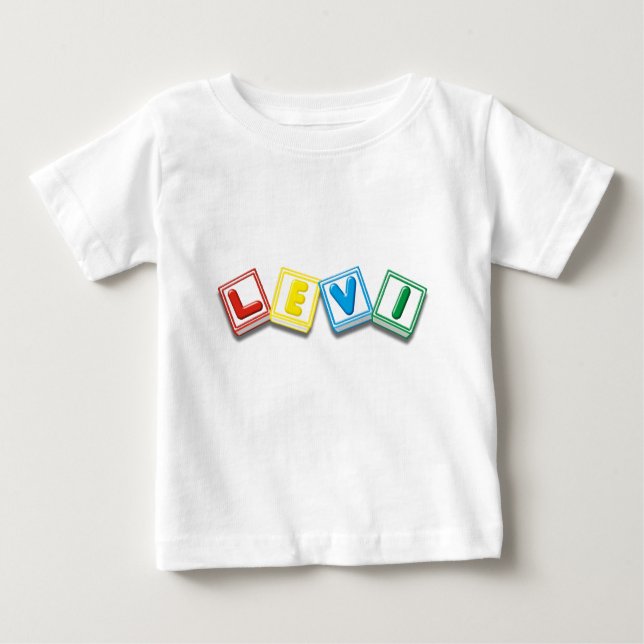 T-shirt Pour Bébé Lévi (Devant)