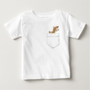 T-shirt Pour Bébé Lézard dans votre poche
