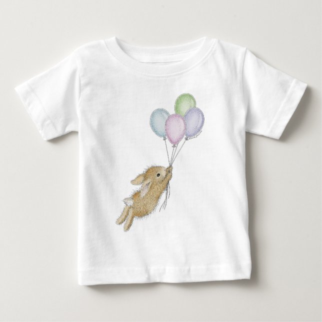 T-shirt Pour Bébé L'habillement du nourrisson de HappyHoppers® (Devant)