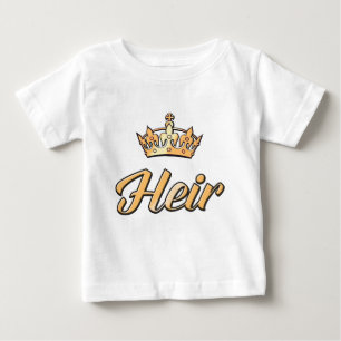 T-shirt Pour Bébé L'HEIR pour aller avec le PARE