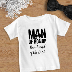 T-shirt Pour Bébé L'homme d'honneur le meilleur ami de la mariée