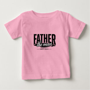 T-shirt Pour Bébé L'Homme Le Mythe Père Depuis 20XX
