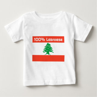 T-shirt Pour Bébé Libanais de 100%
