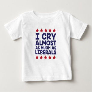 T-shirt Pour Bébé Libéraux pleurants