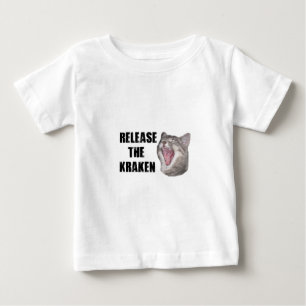 T-shirt Pour Bébé Libérez le Kraken !