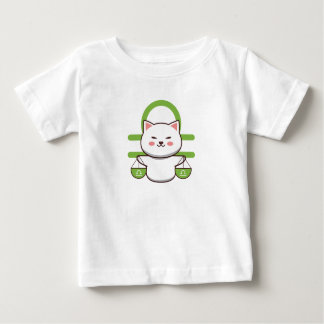 T-shirt Pour Bébé Libra Zodiac Chat