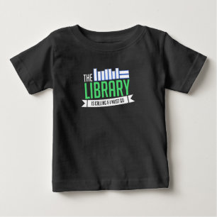 T-shirt Pour Bébé Librairie Livres Cadeau