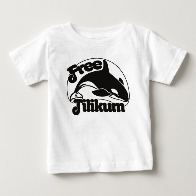 T-shirt Pour Bébé Libre Tilikum (Devant)