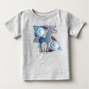 T-shirt Pour Bébé Licorne celtique
