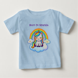 T-shirt Pour Bébé Licorne Confort Coton