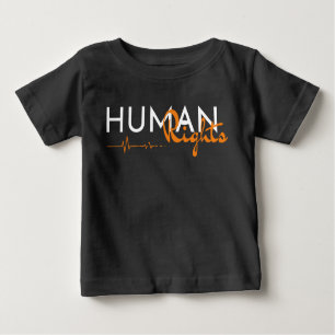 T-shirt Pour Bébé Lifeline to Human Rights