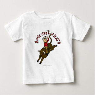 T-shirt Pour Bébé Light Bull Rider
