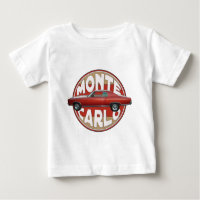 Ligne 1970 rouge de Chevy Monte Carlo