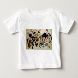 T-shirt Pour Bébé Ligne ininterrompue Kandinsky Transverse