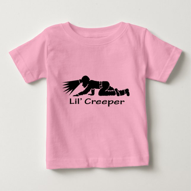 T-shirt Pour Bébé Lil Creeper rampant mineurs de charbon oneys bébé (Devant)