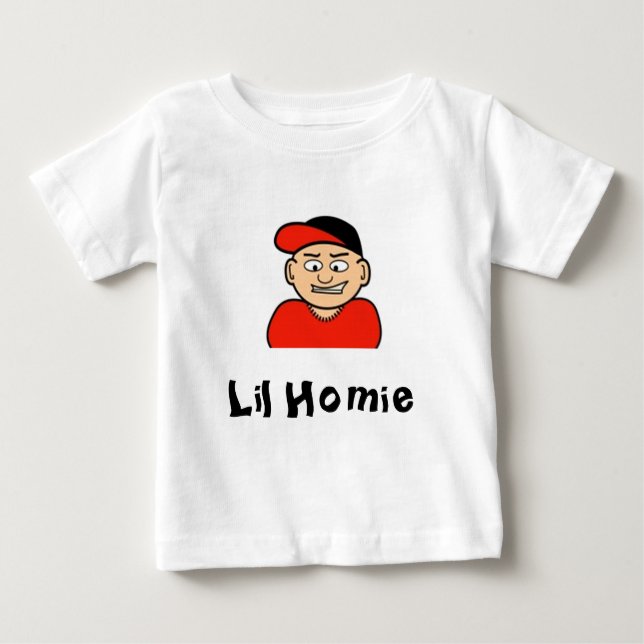 T-shirt Pour Bébé Lil Homie (Devant)