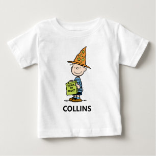 T-shirt Pour Bébé Linus des Peanuts Sorcier Trick Or Treat