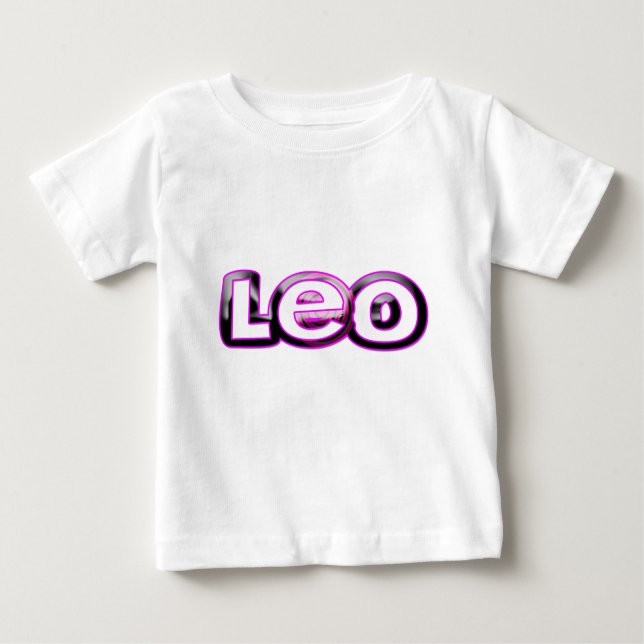T-shirt Pour Bébé Lion (Devant)