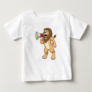 T-shirt Pour Bébé Lion avec microphone