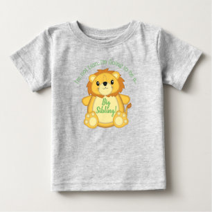 T-shirt Pour Bébé Lion Baby shower Safari