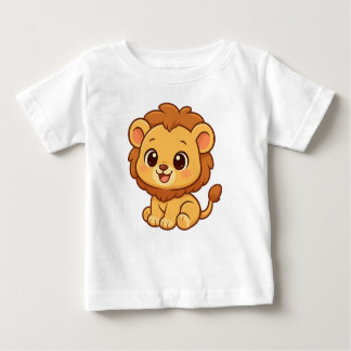 T-shirt Pour Bébé Lion bébé