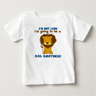 T-shirt Pour Bébé Lion Big Brother