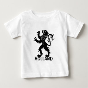 T-shirt Pour Bébé Lion de la Hollande