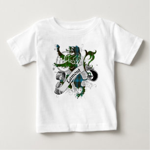 T-shirt Pour Bébé Lion de Lamont Tartan