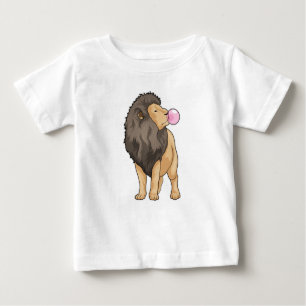 T-shirt Pour Bébé Lion gomme à mâcher