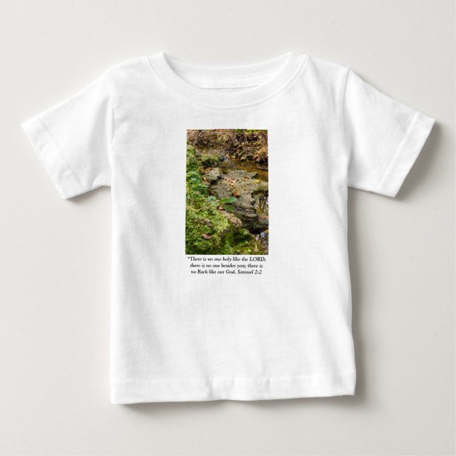 T-shirt Pour Bébé Lit de roche North Wears Creek (Devant)