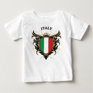 T-shirt Pour Bébé L'Italie