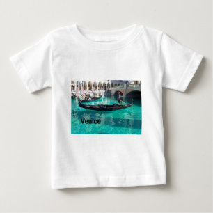 T-shirt Pour Bébé L'Italie Venise - gondole ! (St.K)