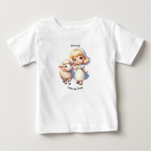 T-shirt Pour Bébé Little Bo-Peep & comptine pour moutons