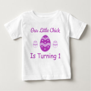 T-shirt Pour Bébé Little Chick 1er anniversaire