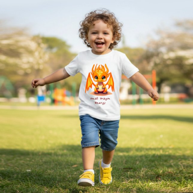 T-shirt Pour Bébé Little dragon (Créateur téléchargé)