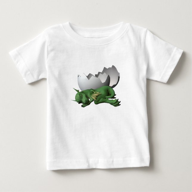 T-shirt Pour Bébé Little Dragon (Devant)