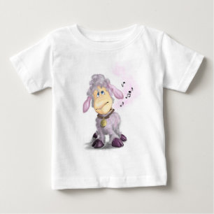 T-shirt Pour Bébé Little Lamb with Bell - Cute -