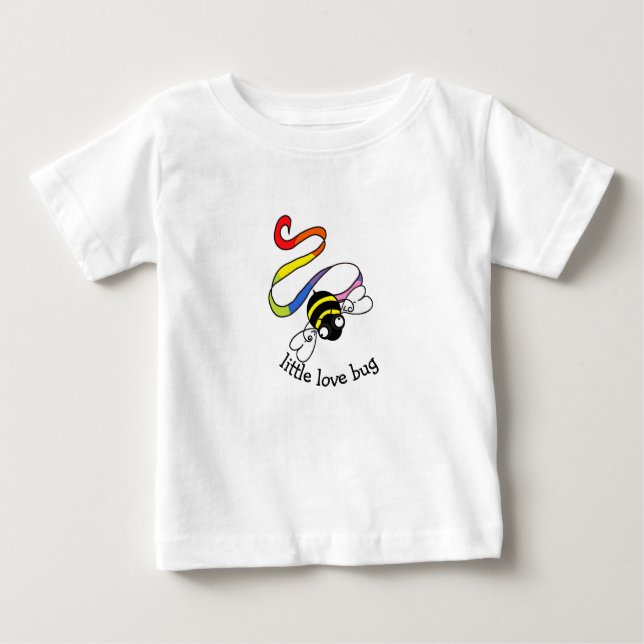 T-shirt Pour Bébé Little Love Bug Baby & Kids (Devant)