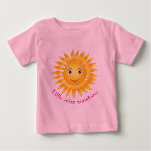 T-shirt Pour Bébé Little miss sunshine