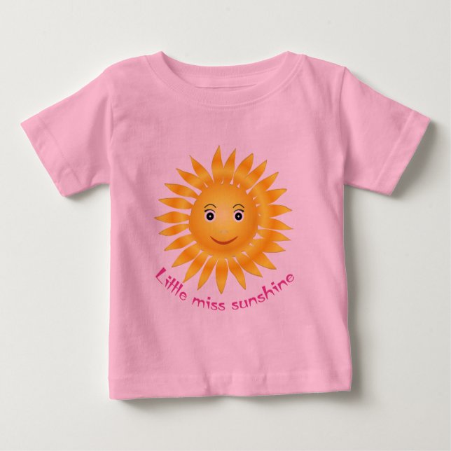 T-shirt Pour Bébé Little miss sunshine (Devant)