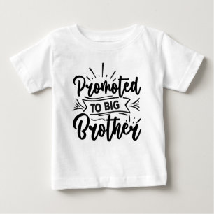 T-shirt Pour Bébé "Little Mister Big Brother : Faire place au nouvea