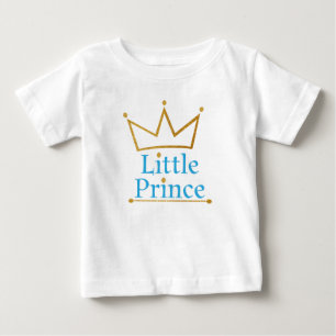 T-shirt Pour Bébé Little Prince Gold Crown