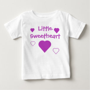 T-shirt Pour Bébé Little Sweetheart