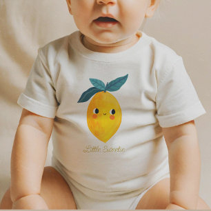 T-shirt Pour Bébé Little Sweetie Cute Lemon