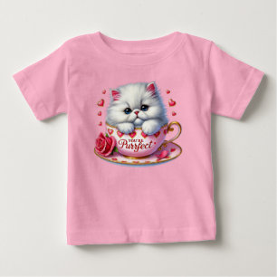 T-shirt Pour Bébé Little Valentine Cuties
